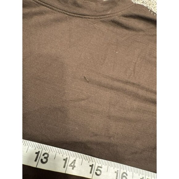 Lululemon Men’s Long Sleeve License To Train Shirt Brown Large - Picture 4 of 5
